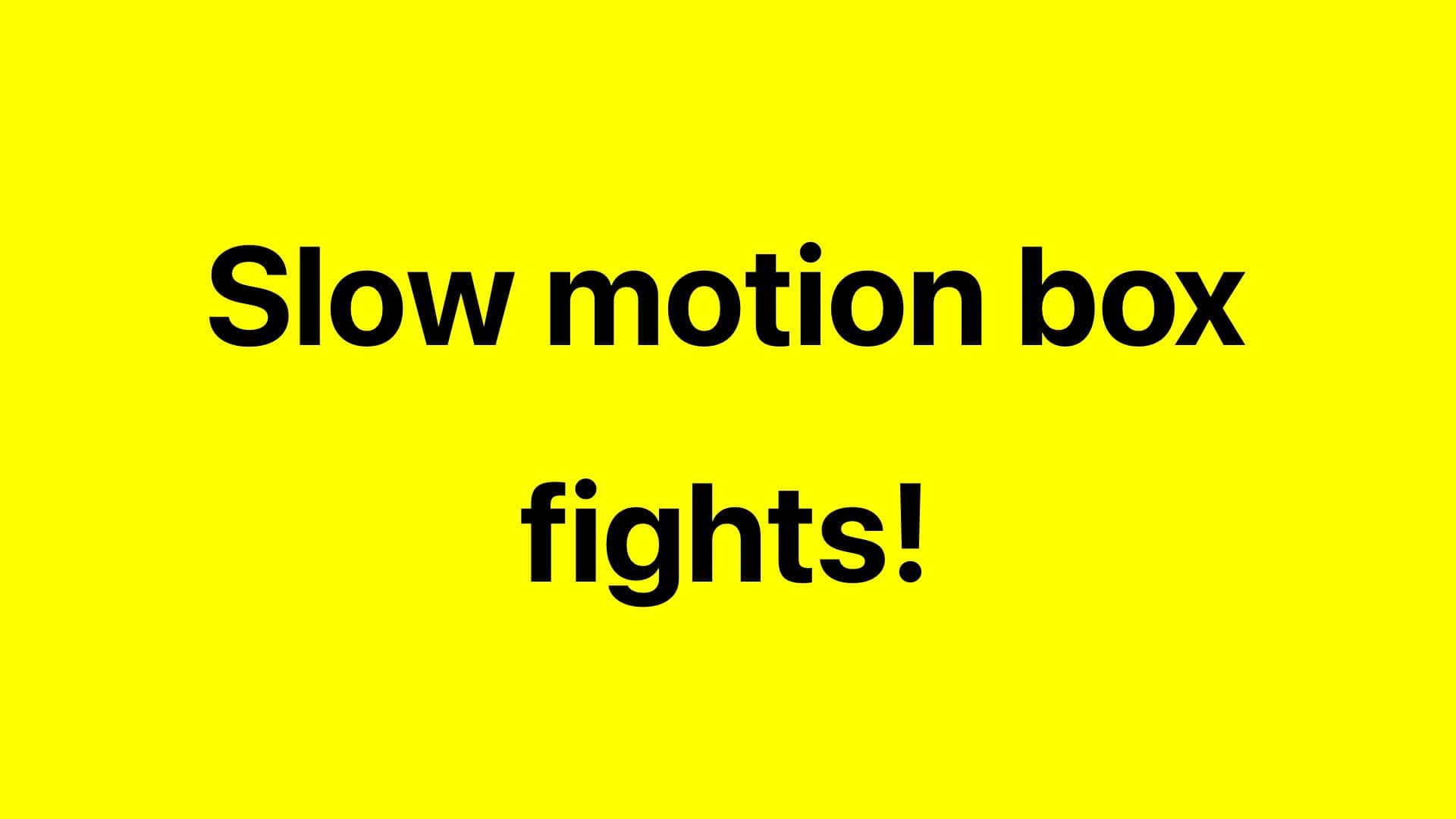 Slow motion box fights — Fortnite Creative map