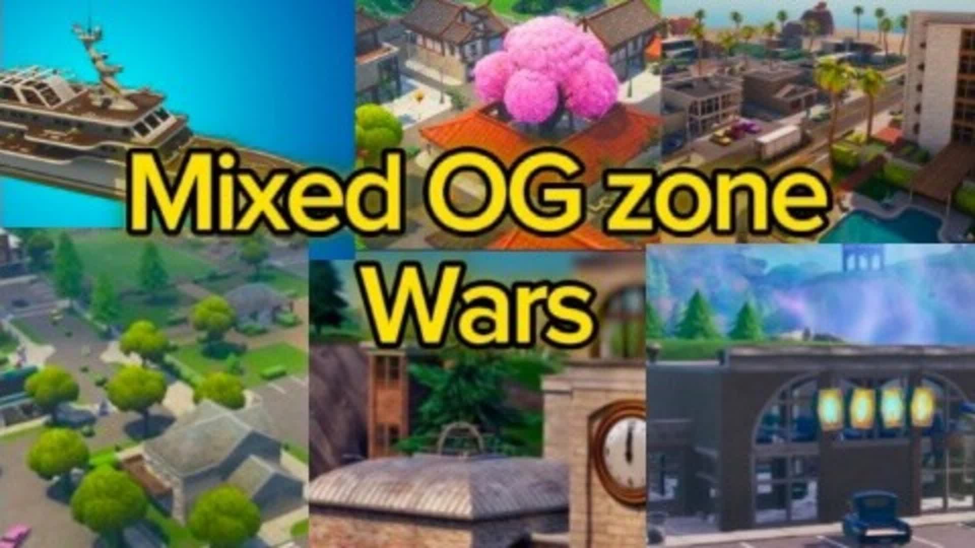 Mixed OG Zone Wars — Fortnite Creative map
