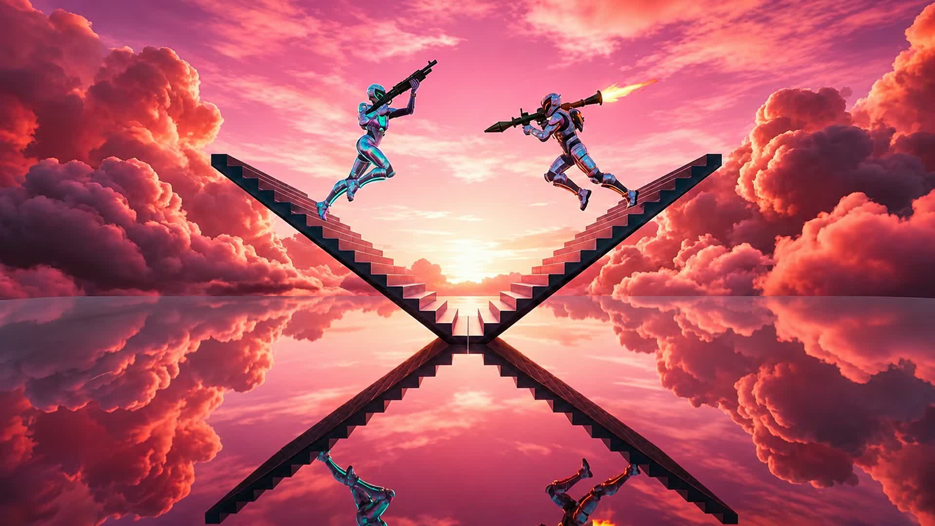 Dab 1V1 Build Fight — Fortnite Creative map