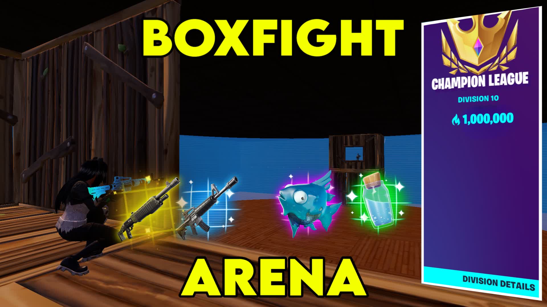 BOX FIGHT ARENA — Fortnite Creative map