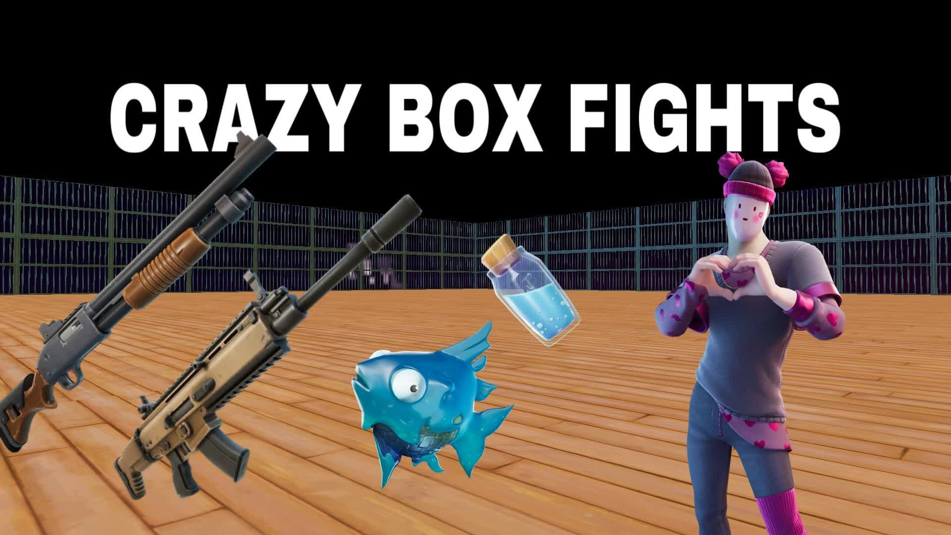 CRAZY BOX FIGHTS — Fortnite Creative map
