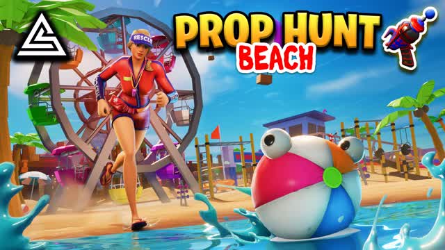 BEACH PROP HUNT ποΈ β Fortnite Creative map