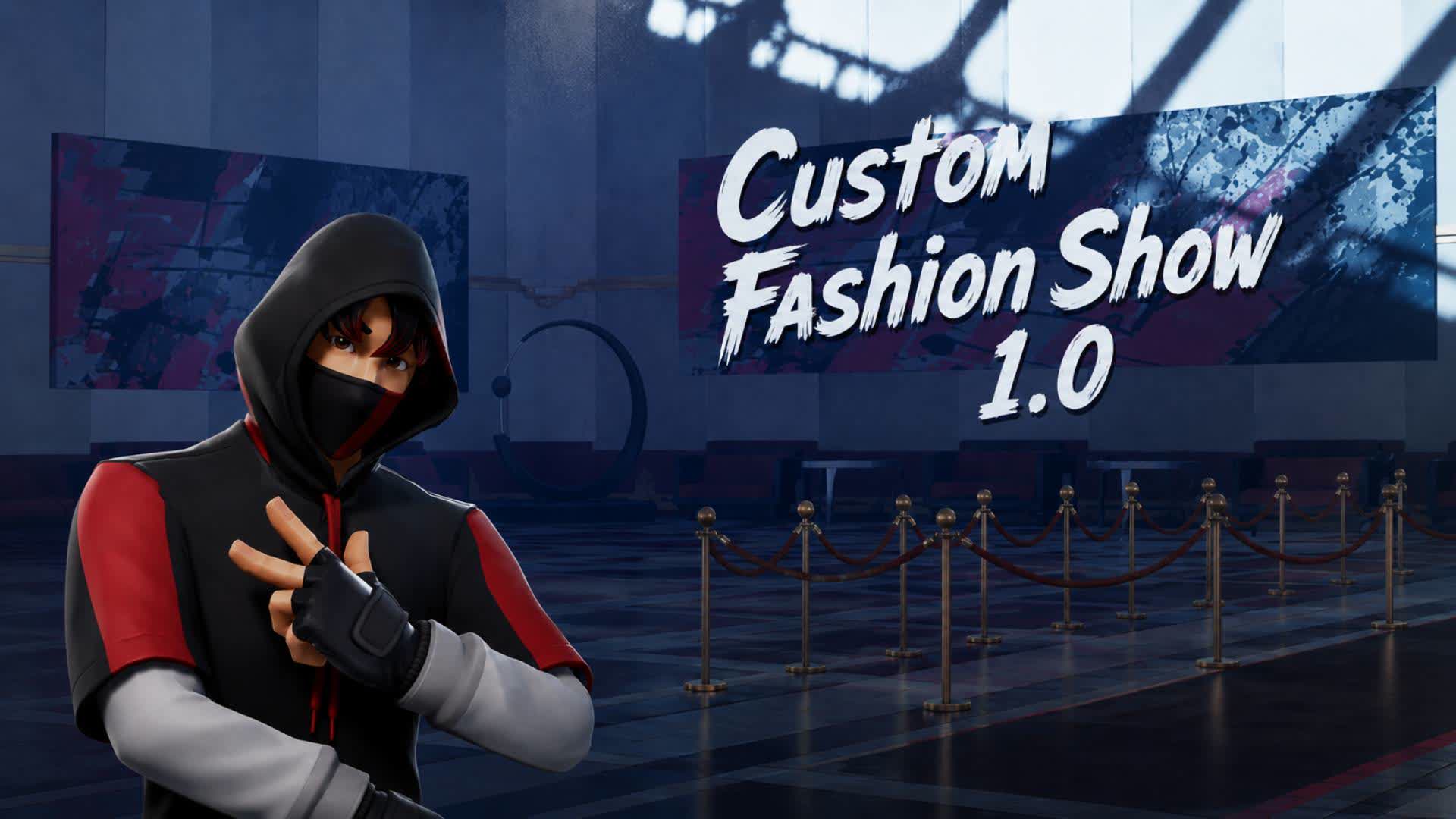 Custom Fashion Show 1.0 — Fortnite Creative map