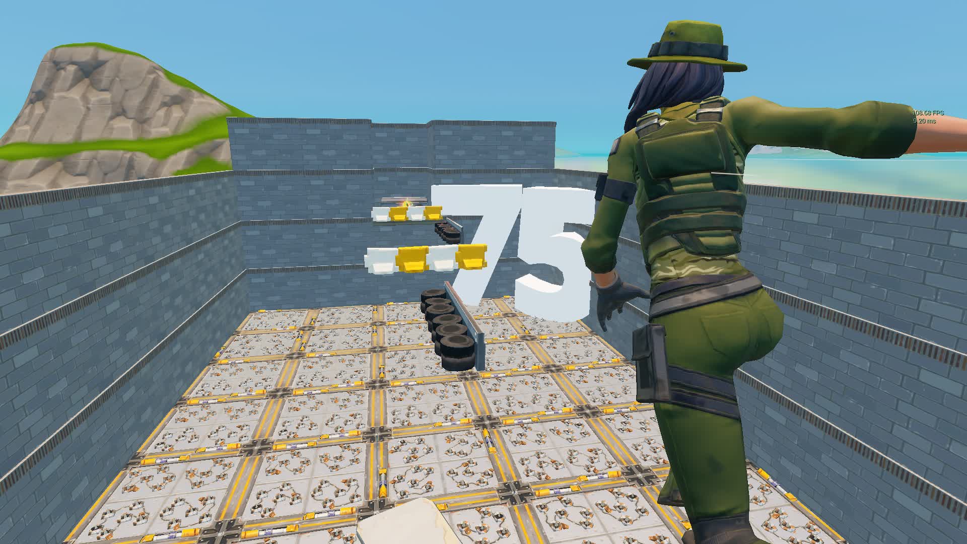 Realistic Deathrun — Fortnite Creative map