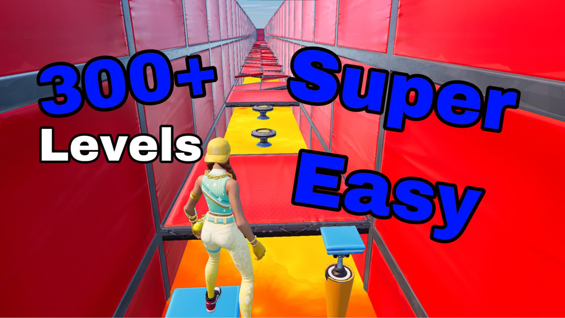 SUPER EASY PARKOUR 300+ β Fortnite Creative map