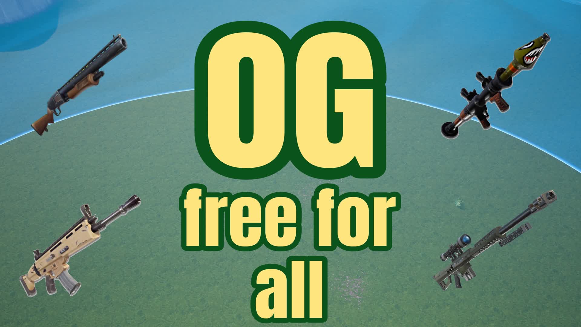 OG Free For All — Fortnite Creative map
