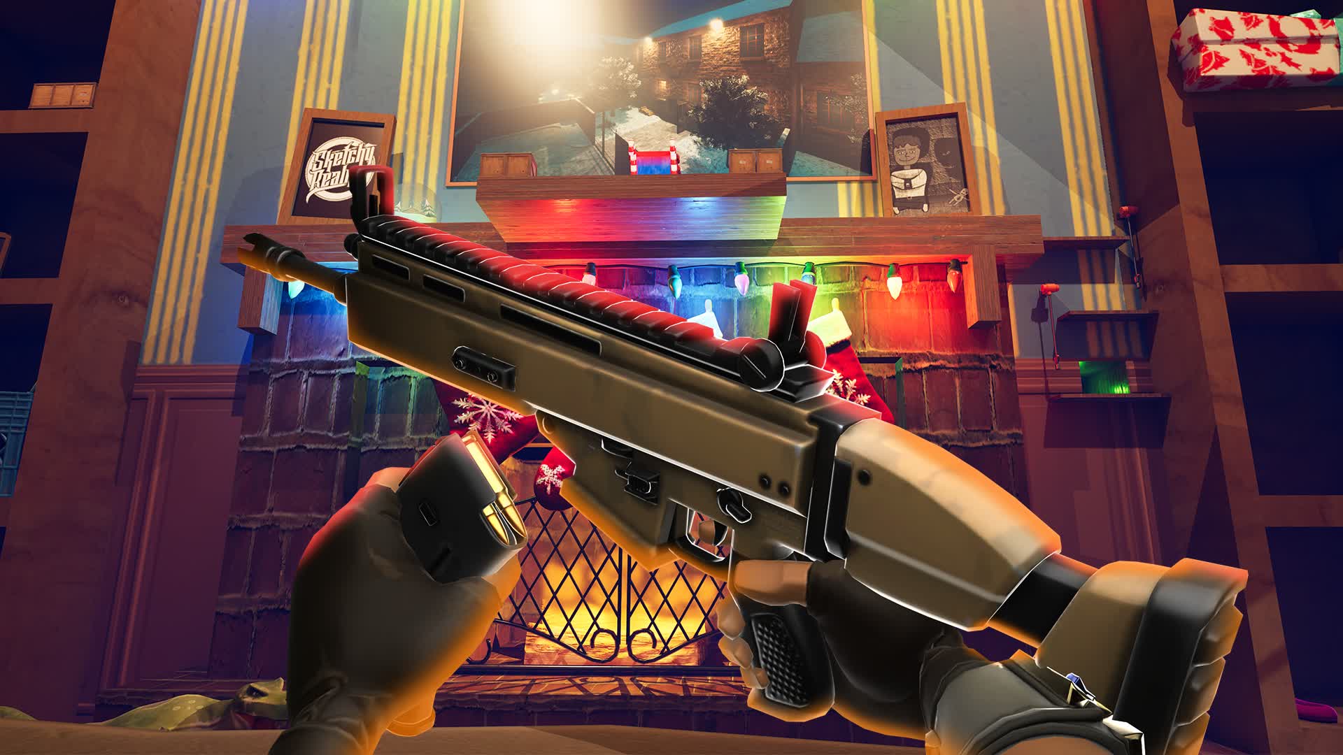 Christmas Rats: Infinite Gun Game — Fortnite Creative map