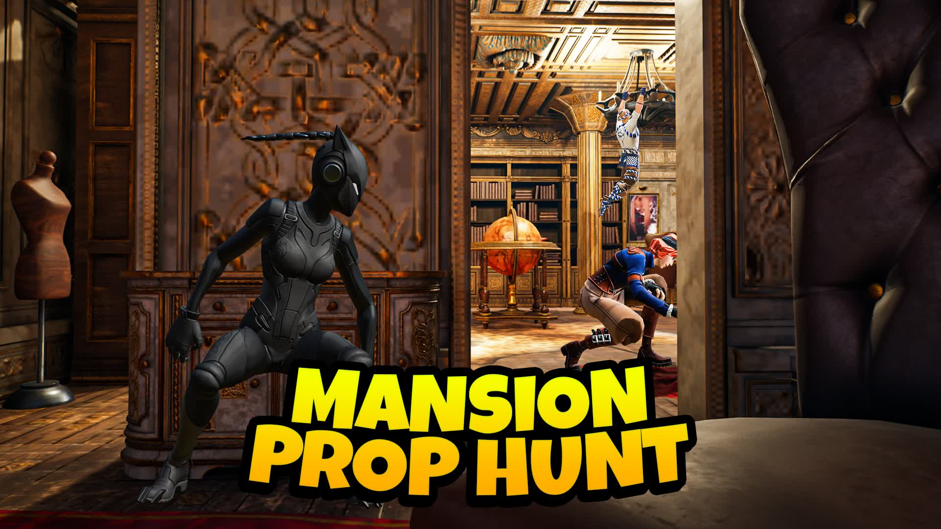 Mansion Prop Hunt — Fortnite Creative map