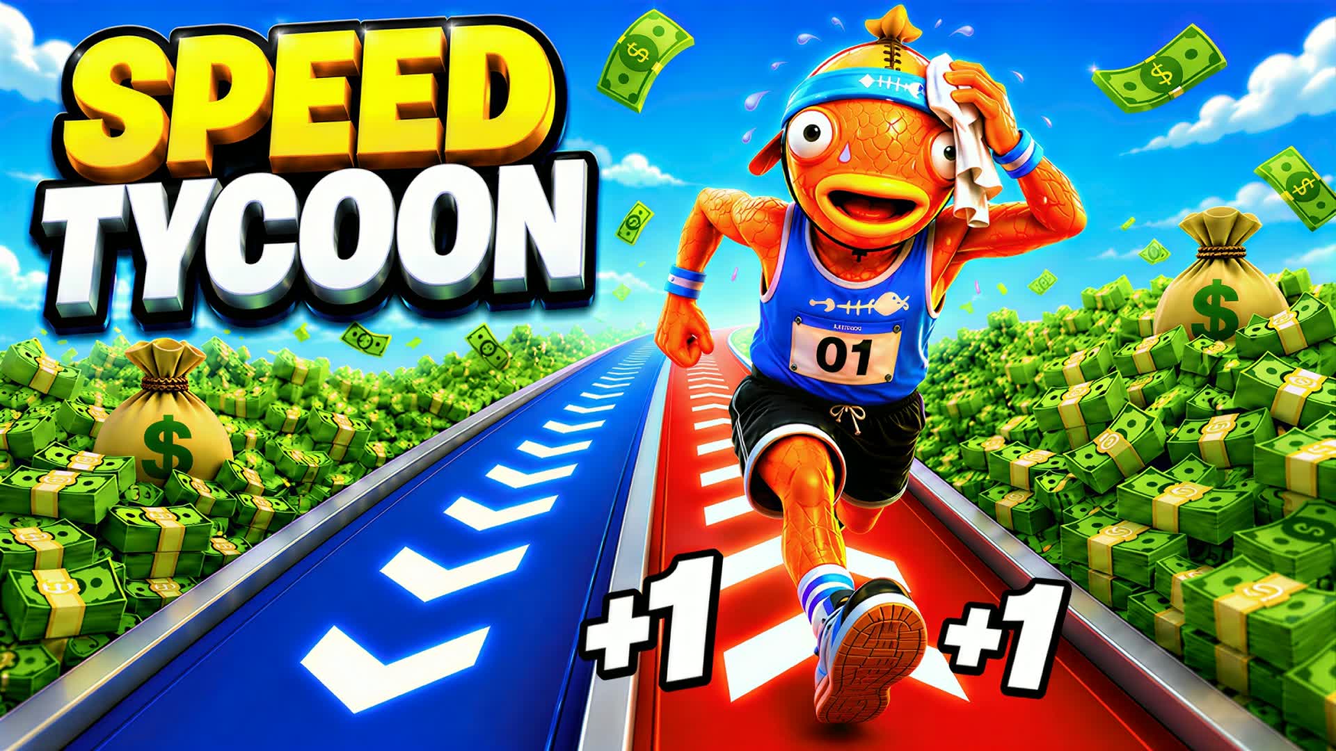 +1 Speed Tycoon⚡ — Fortnite Creative map