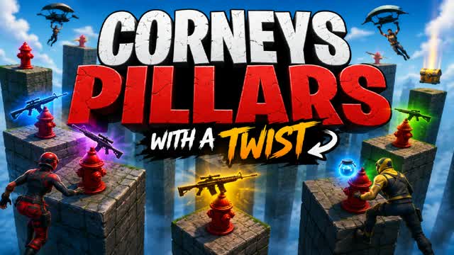 corney Pillars — Fortnite Creative map