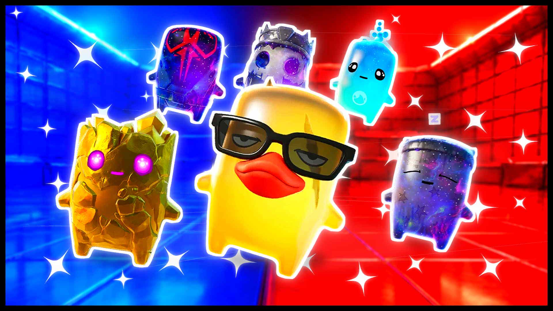 RED VS BLUE FINAL GLOW π΄π΅ β Fortnite Creative map