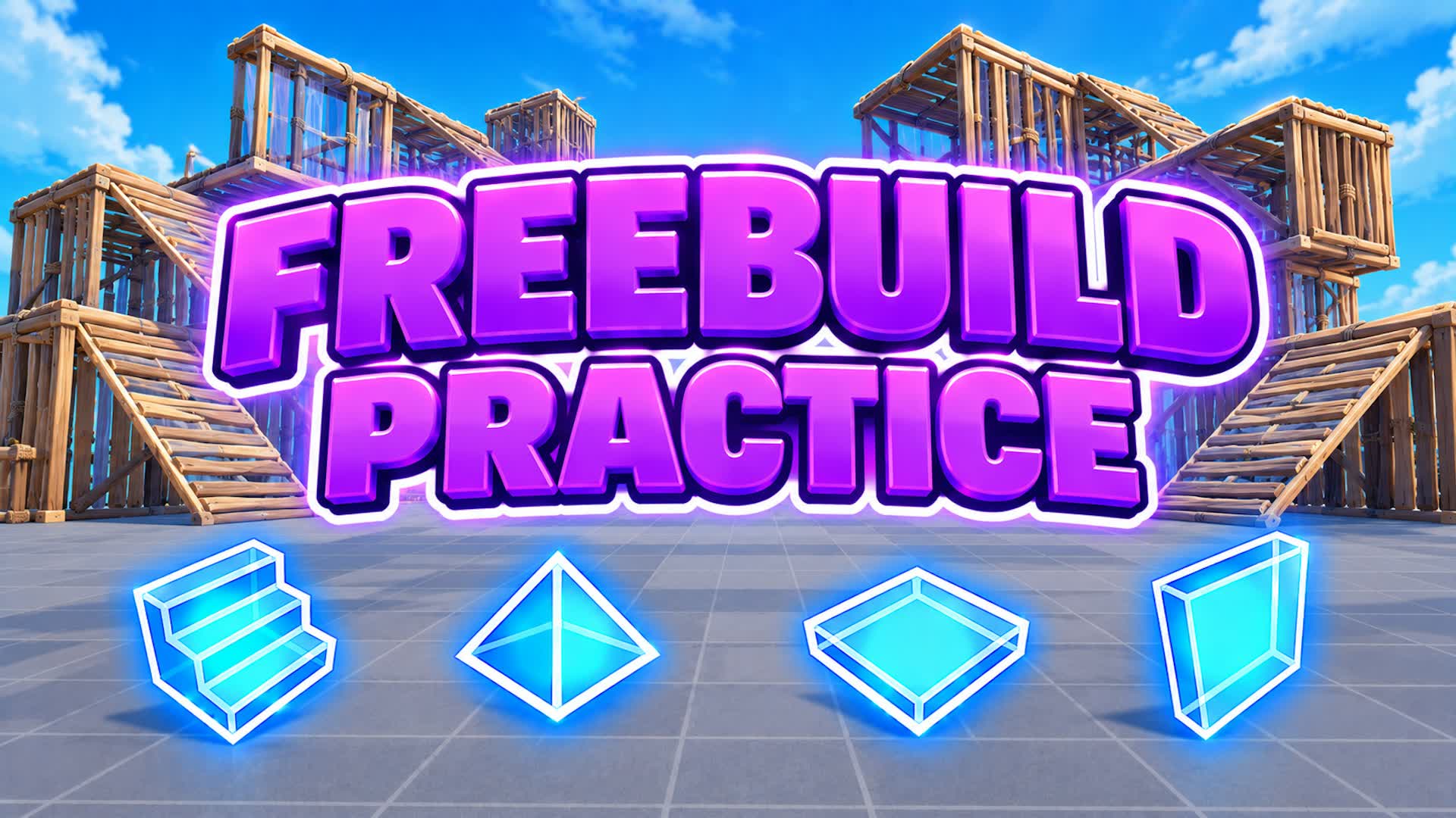 FREE BUILD PRACTICE MAP โ Fortnite Creative map
