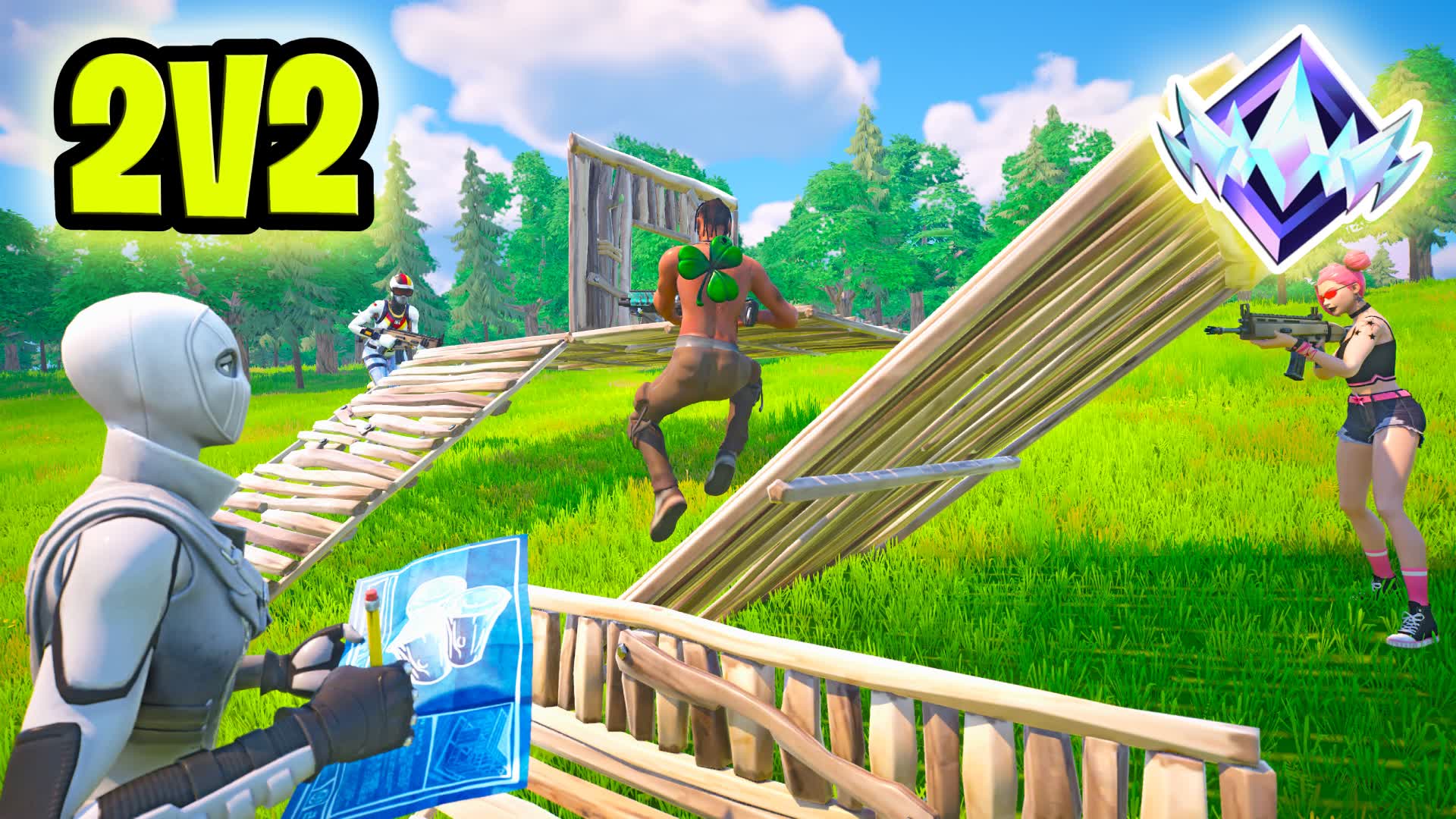 Rapid 2v2 Ranked๐ โ Fortnite Creative map