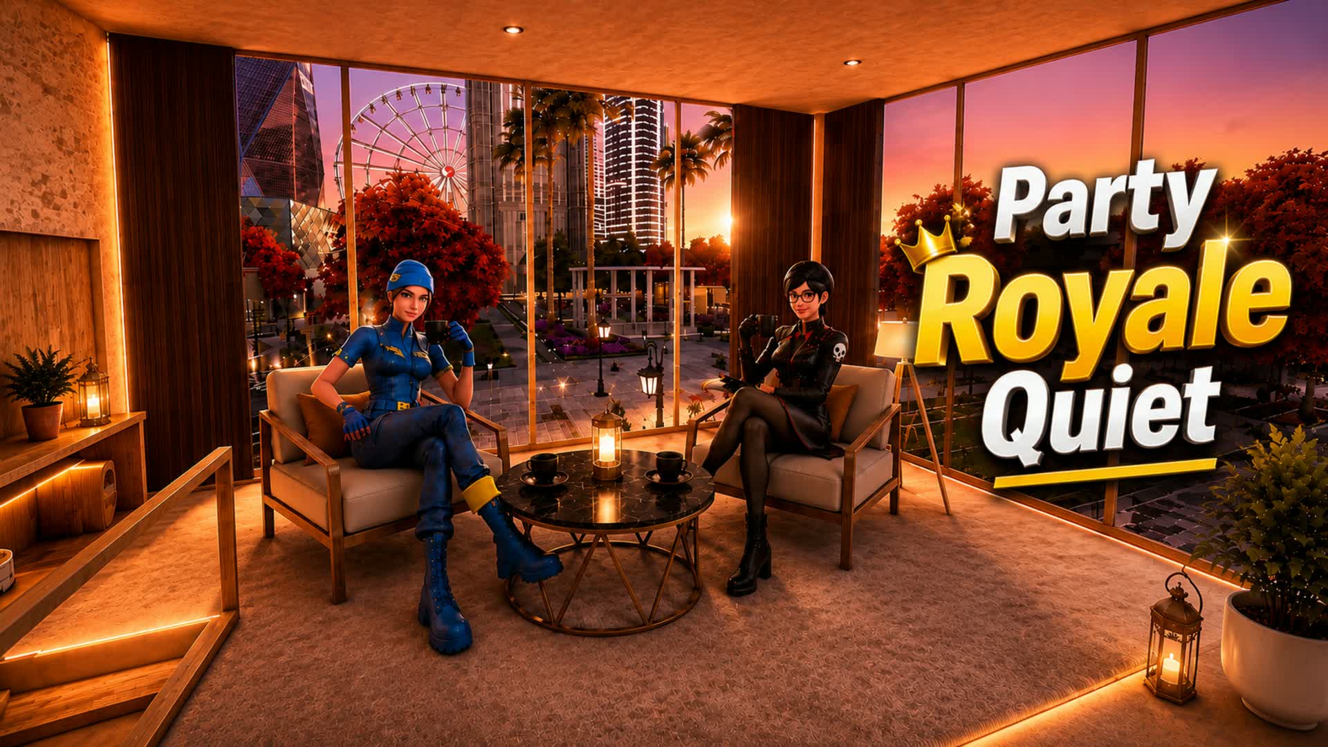 Party Royale Quiet 3.0 ποΈ β Fortnite Creative map