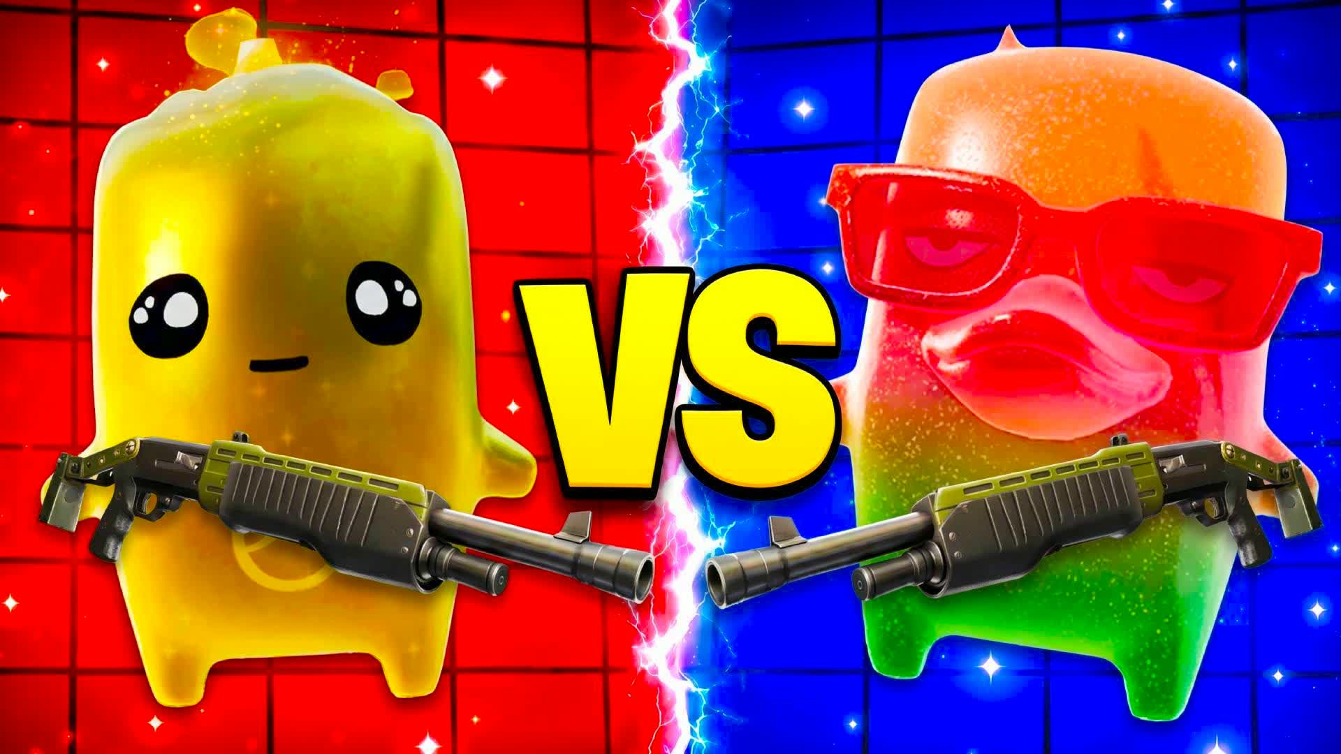 RVB RED VS BLUE juke nuke fe — Fortnite Creative map