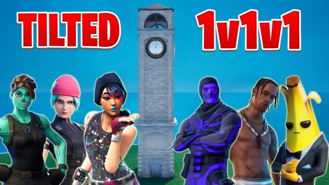 TILTED 1V1V1 โ Fortnite Creative map