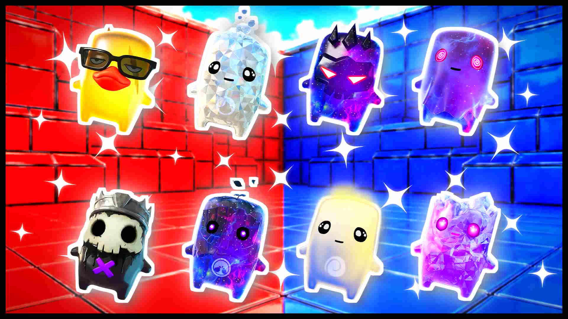 RED VS BLUE HARDCHARGE π΄π΅ β Fortnite Creative map
