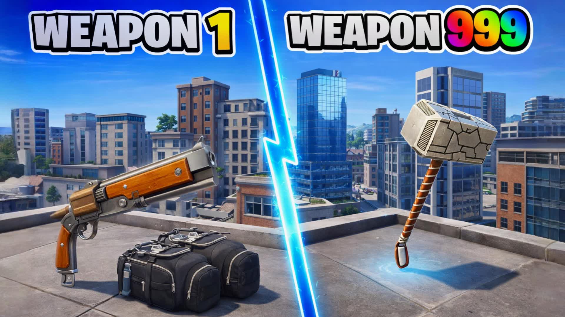 SUPER TILTED GUN GAME π― ONE SHOT β Fortnite Creative map