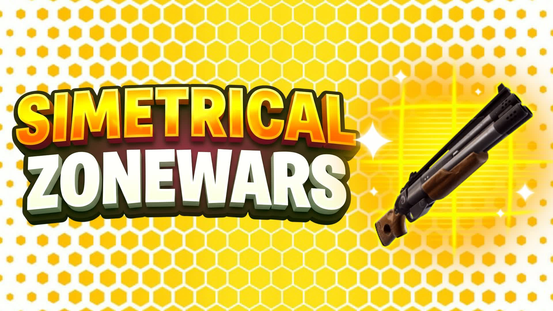 SIMETRICAL ZONEWARS 📐🟨 — Fortnite Creative map