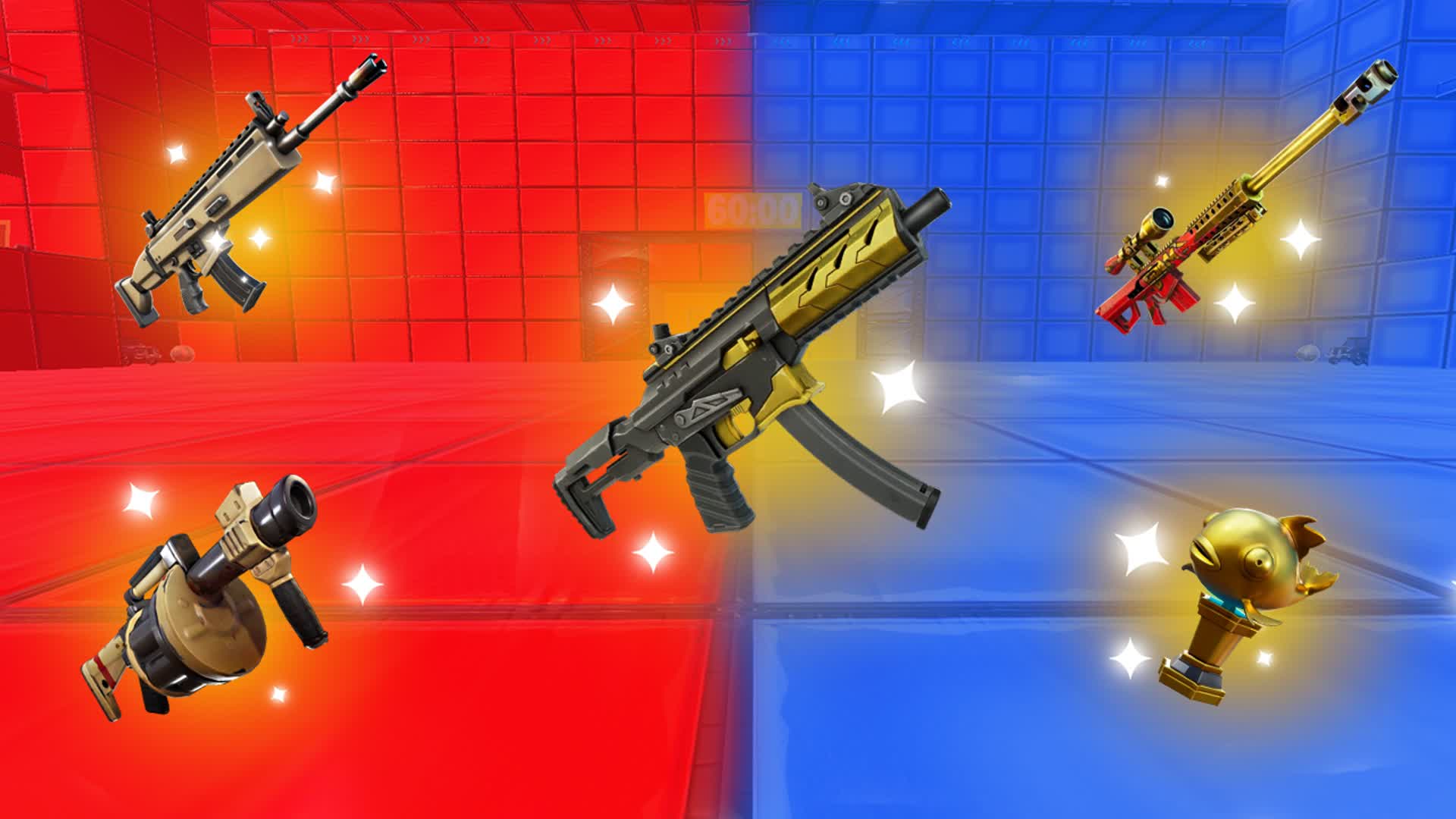 RVB RED VS BLUE π΄π΅ β Fortnite Creative map