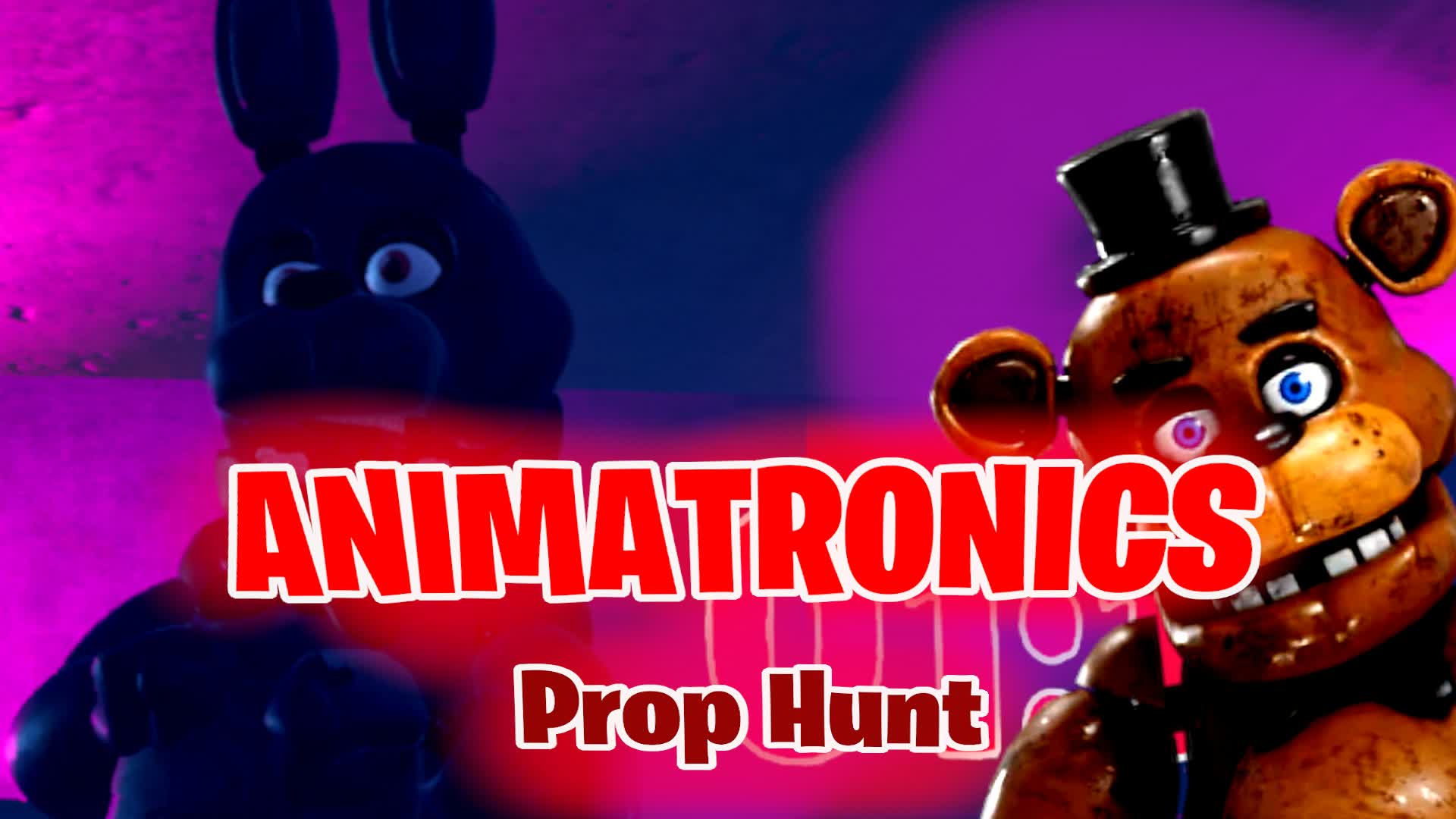 🐻ANIMATRONICS | Prop Hunt🦊 — Fortnite Creative map