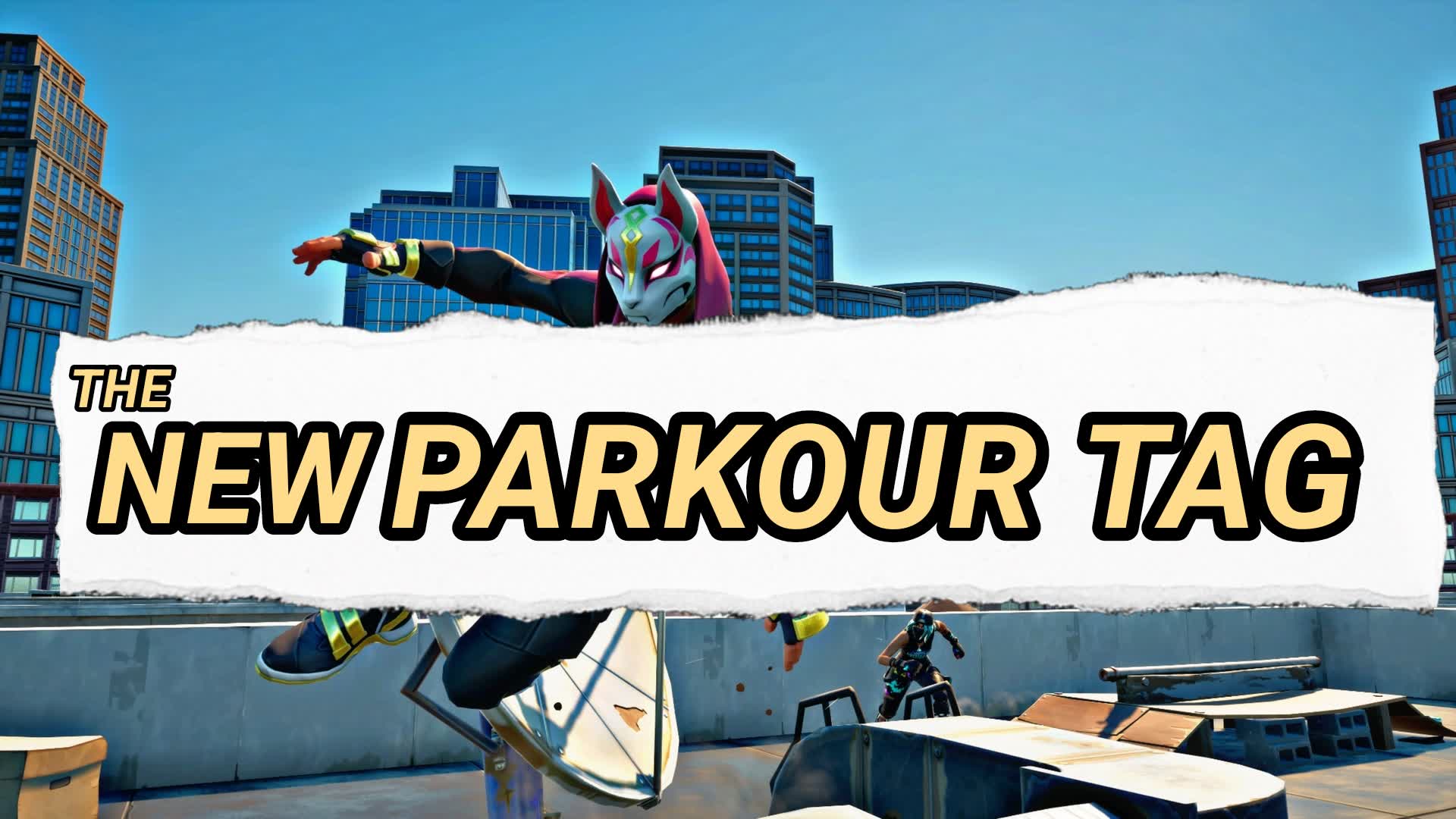 New Parkour City Tag — Fortnite Creative map