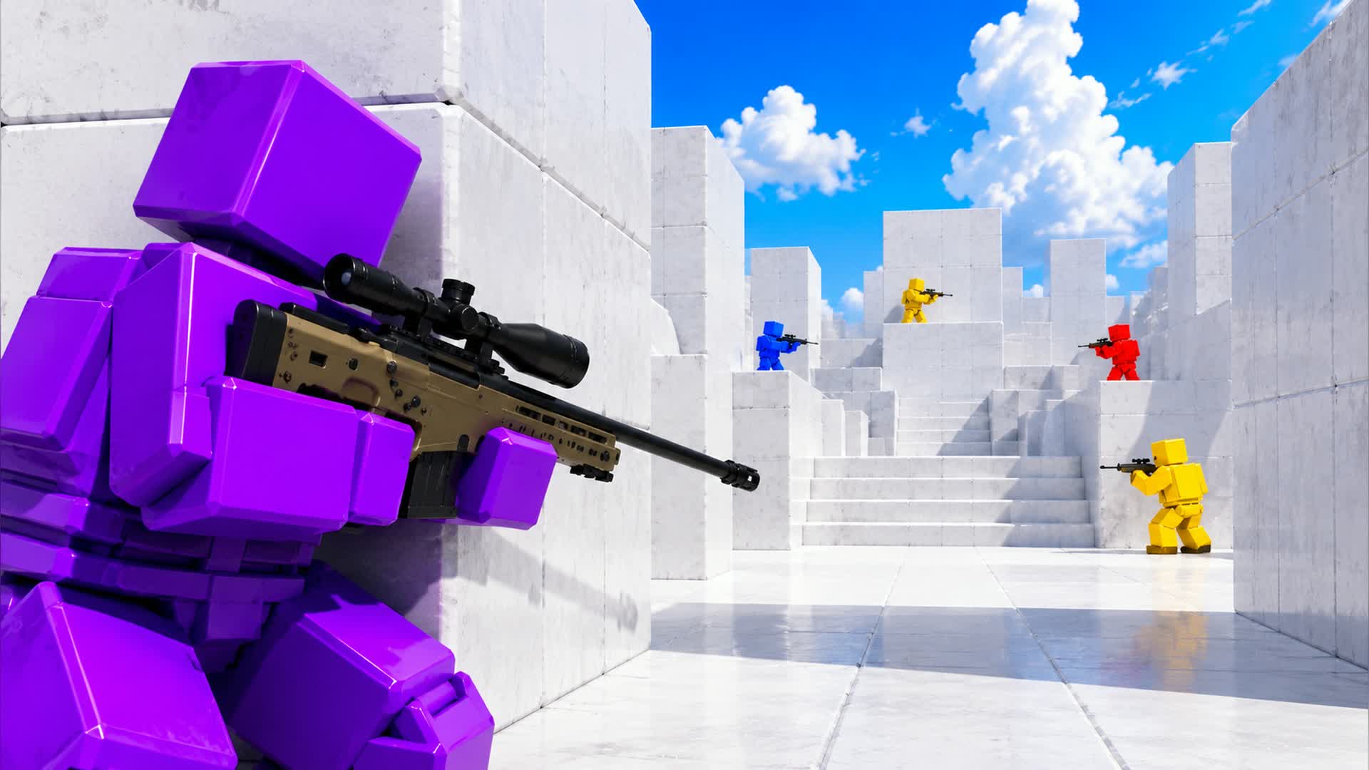 RED VS BLUE FIREMARK ๐ด๐ต โ Fortnite Creative map
