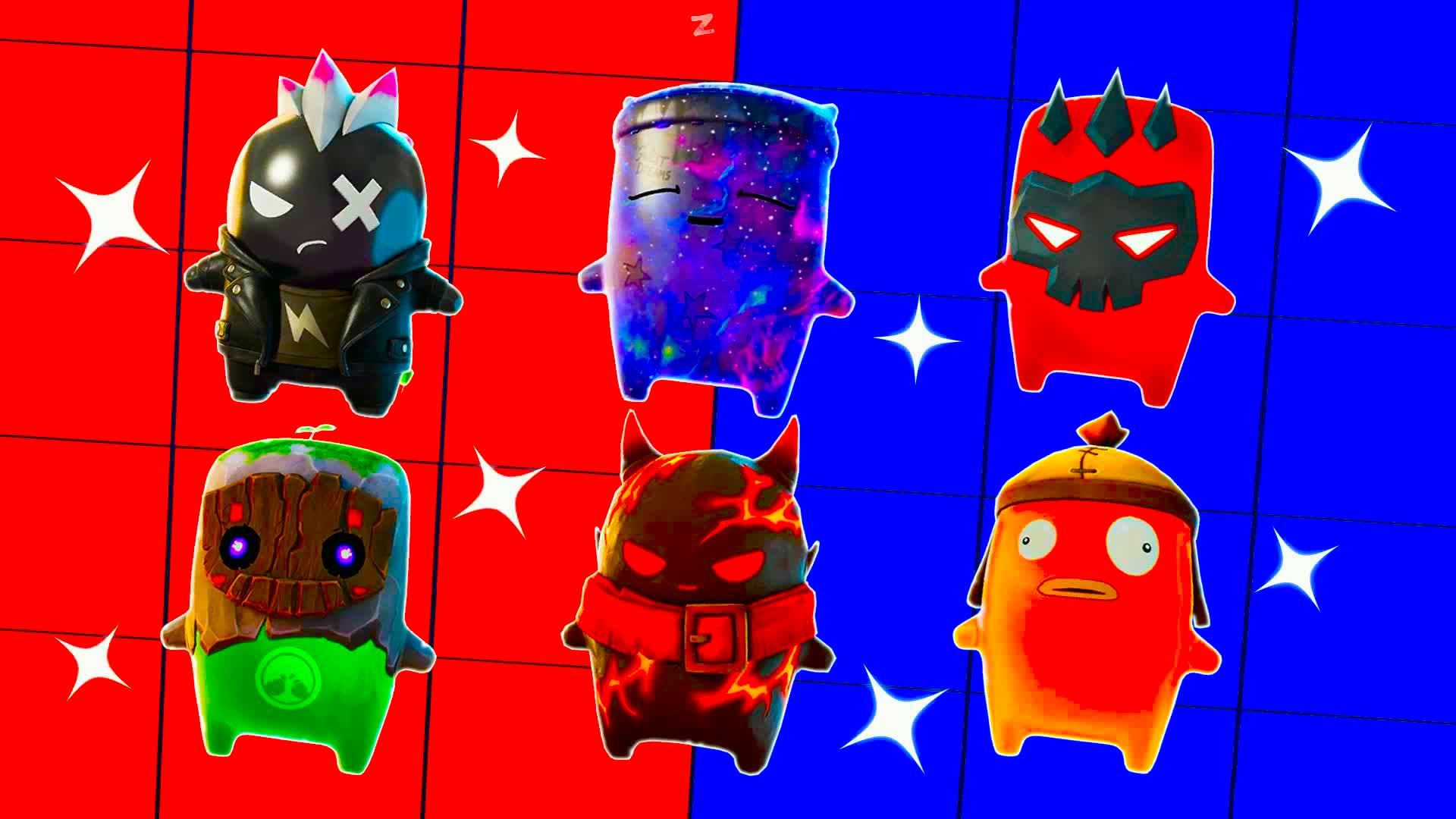 RVB RED VS BLUE DAS DER DIE DEUTSCH UNC — Fortnite Creative map
