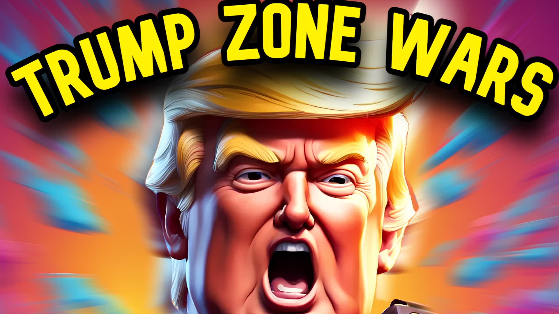 Trump Zone Wars Tilted Towers — Fortnite Creative map