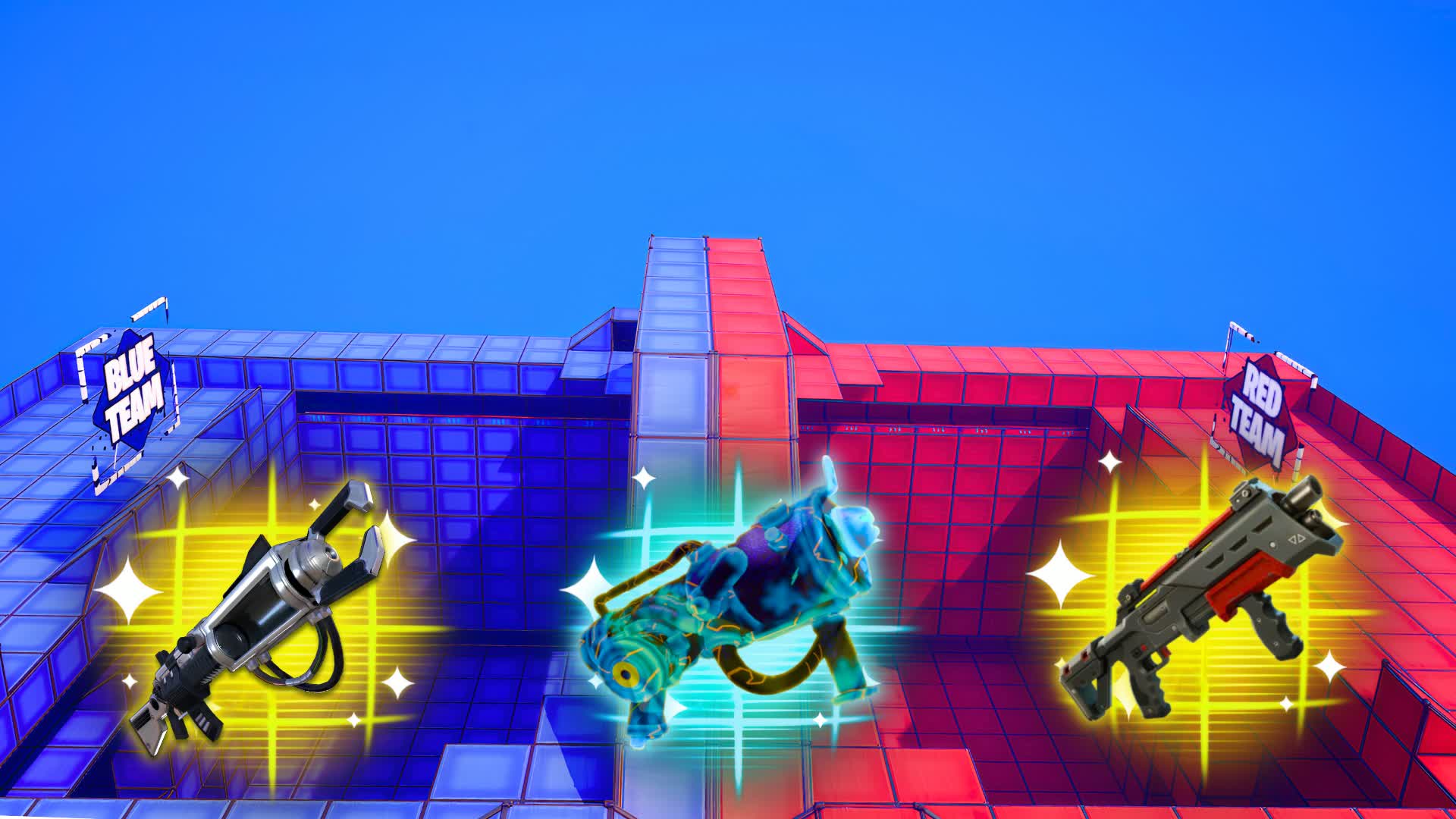 FUTURE RED VS BLUE — Fortnite Creative map
