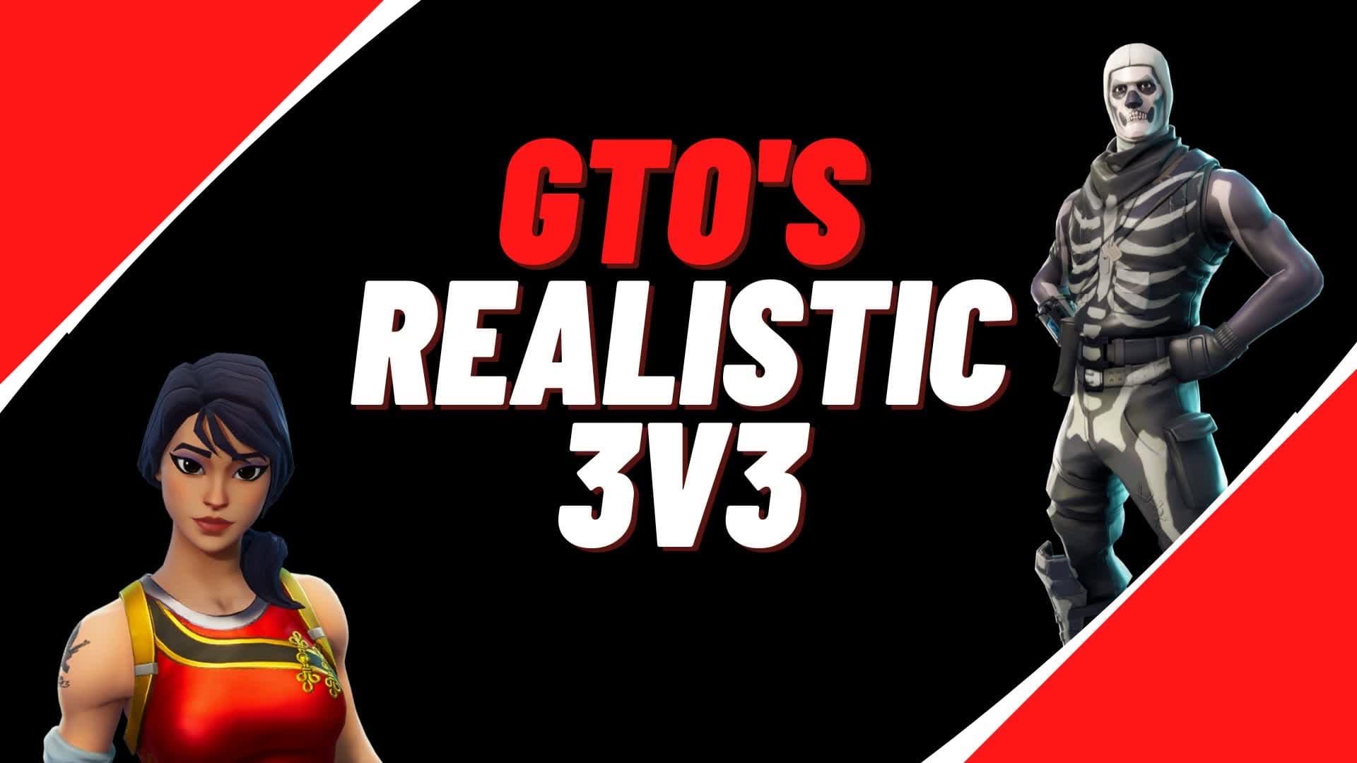 GTO'S 3V3 REALISTIC — Fortnite Creative map
