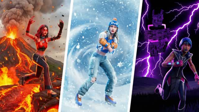 DISASTER ZONE WARS — Fortnite Creative map