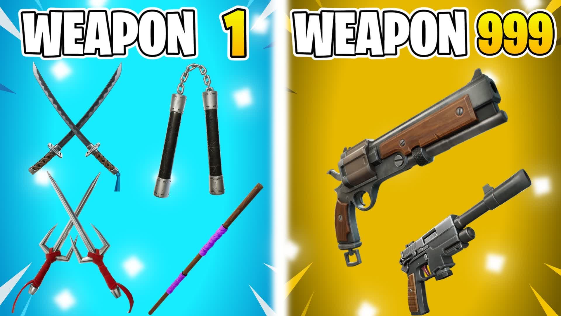 TMNT - GUN GAME π« ONE SHOT β Fortnite Creative map