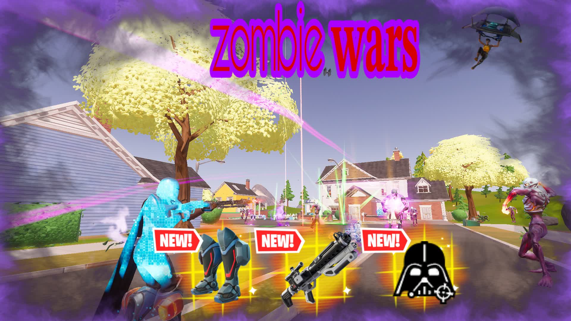ゾンビウオーズ zombi Warz — Fortnite Creative map