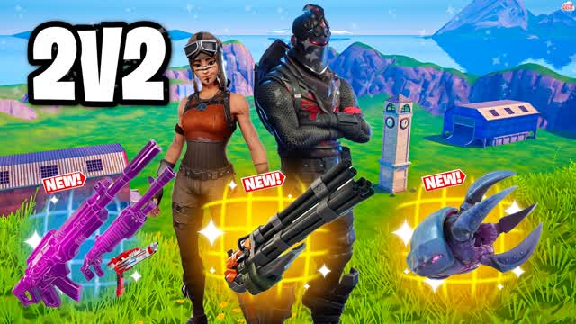 Clutch 2v2 Realistics โ Fortnite Creative map