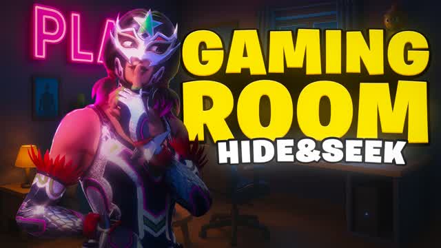 GAMER HIDE AND SEEK โ Fortnite Creative map