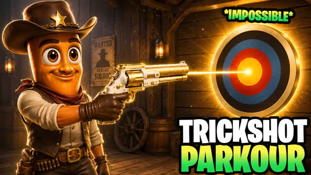 +200 TRICKSHOT PARKOUR🎯 — Fortnite Creative map