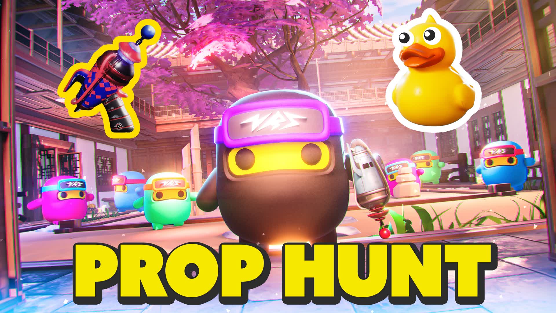 NinjaHouse - Prop Hunt — Fortnite Creative map