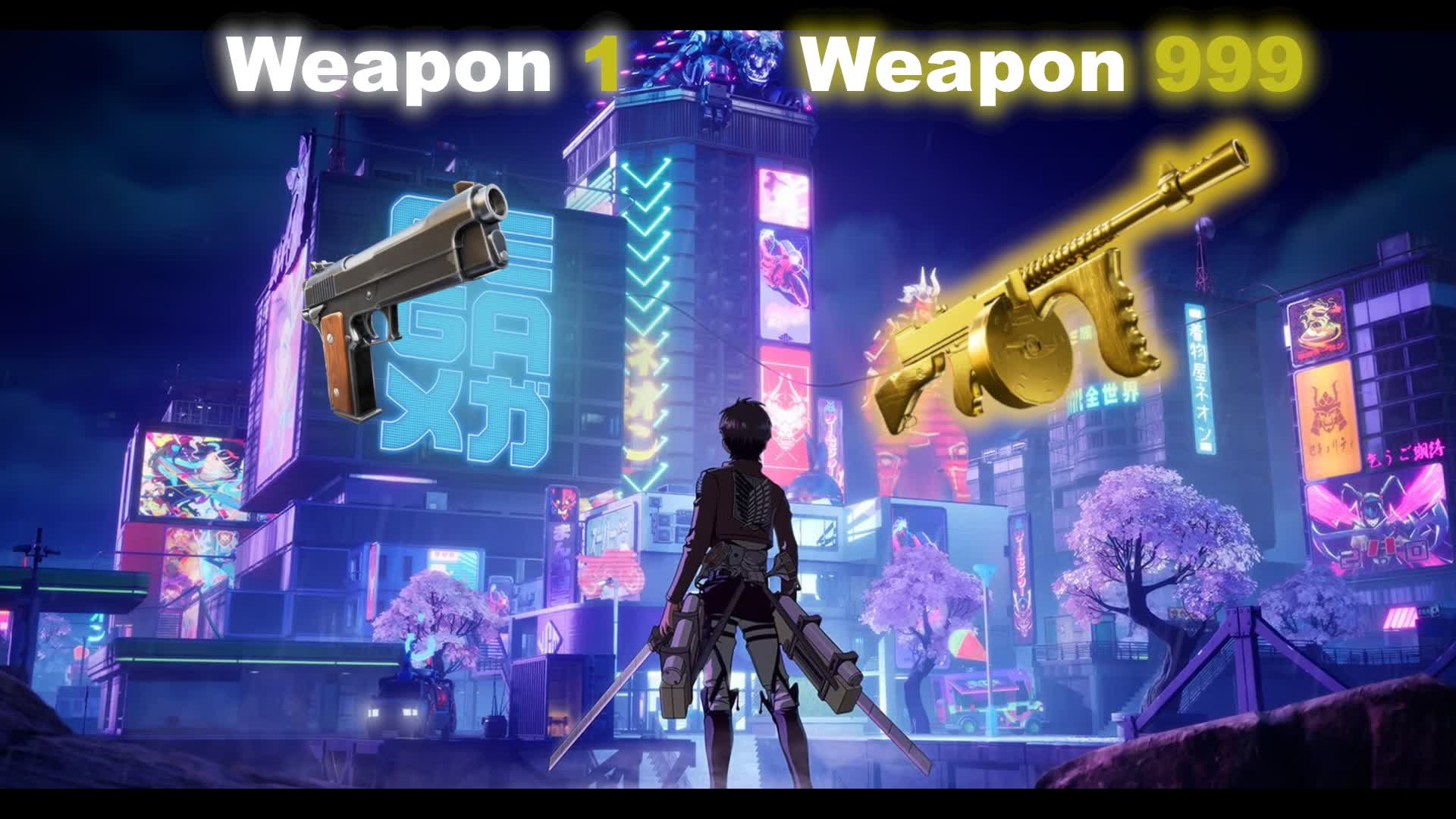 TOKYO GUN GAME β Fortnite Creative map