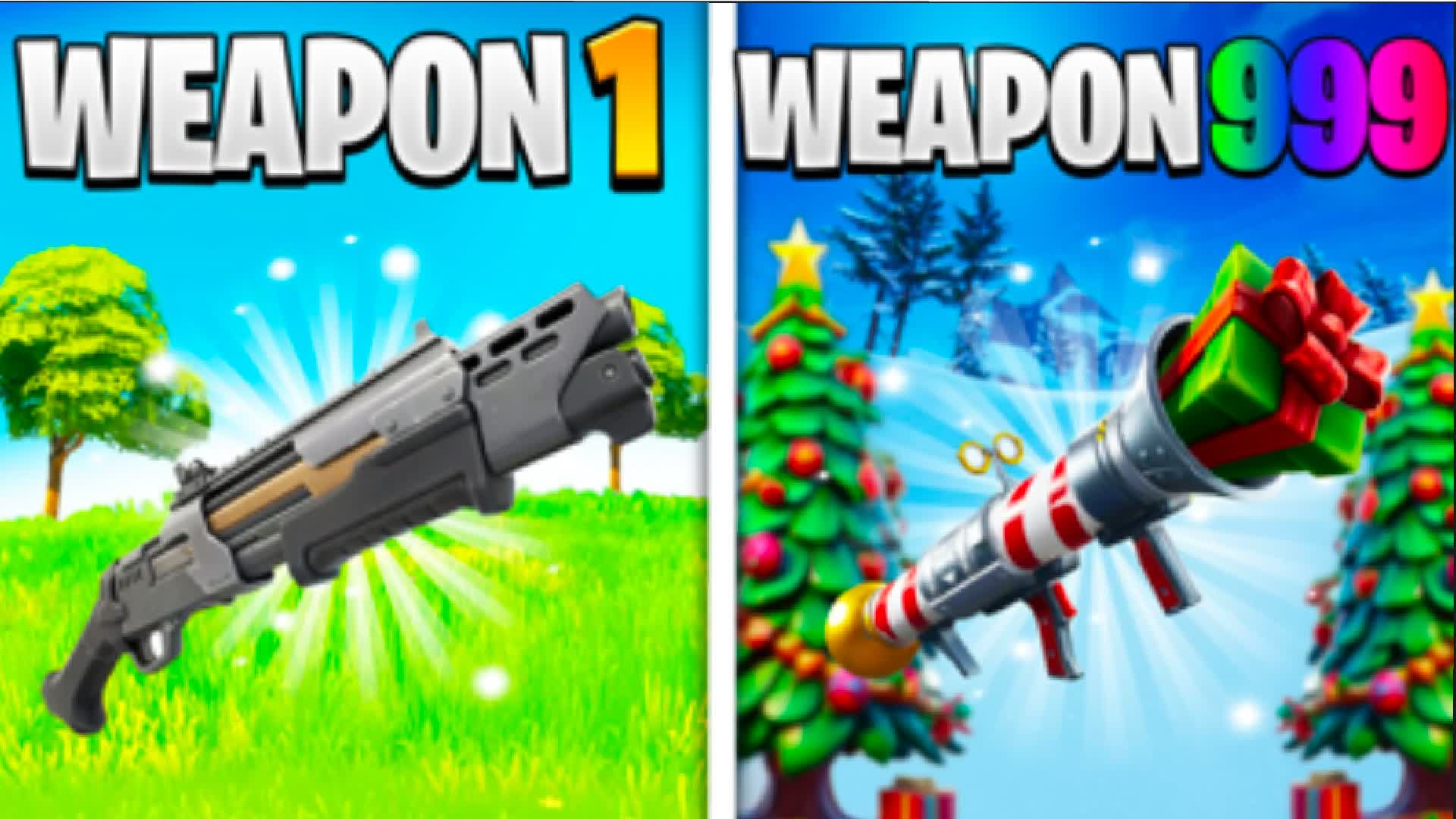 Winter Gun Game β Fortnite Creative map