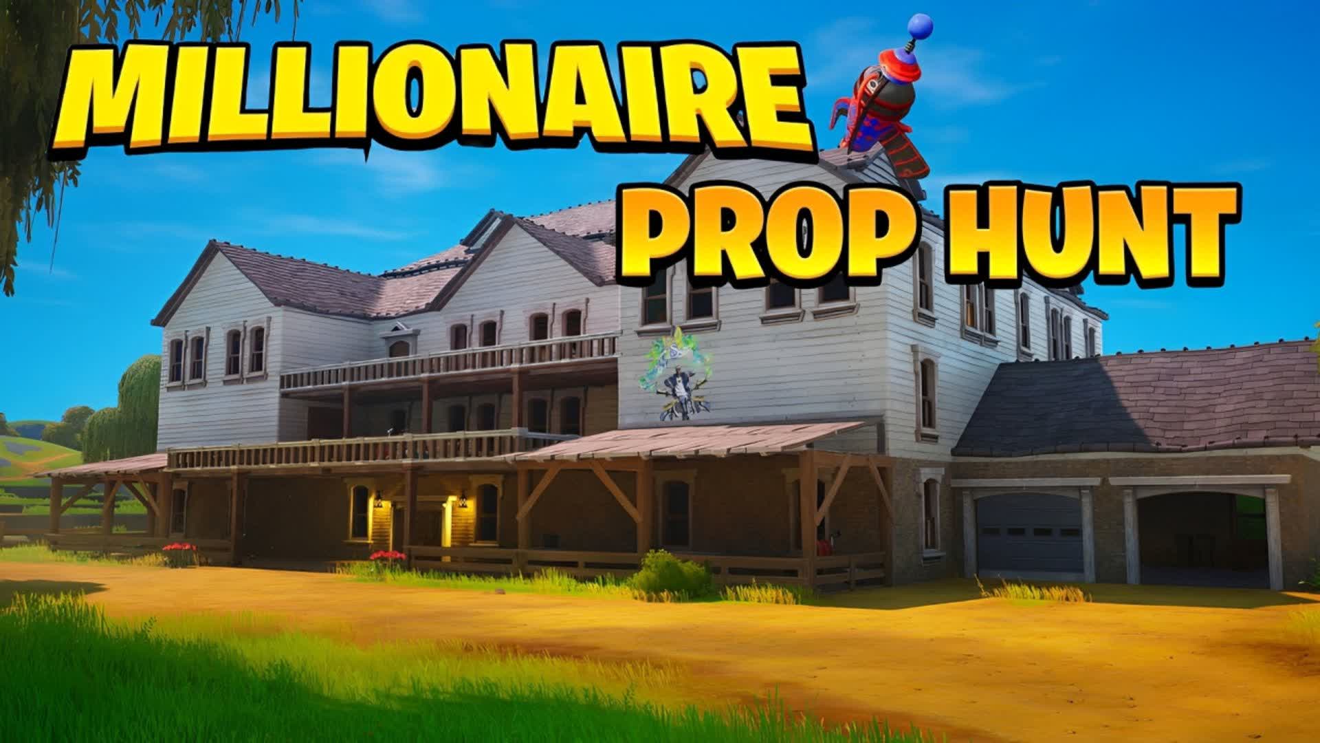 Millionaire Mansion Prop Hunt — Fortnite Creative map