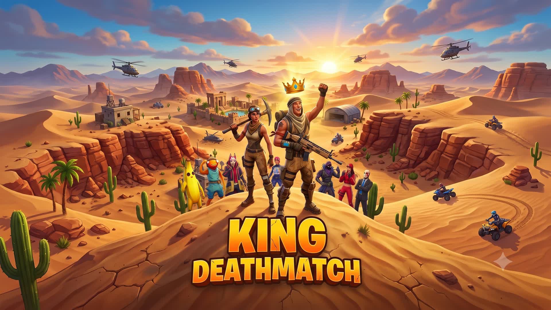 King Deathmatch — Fortnite Creative map