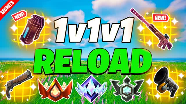 1V1V1 RELOAD FFA - WITH EVERY GUN — Fortnite Creative map