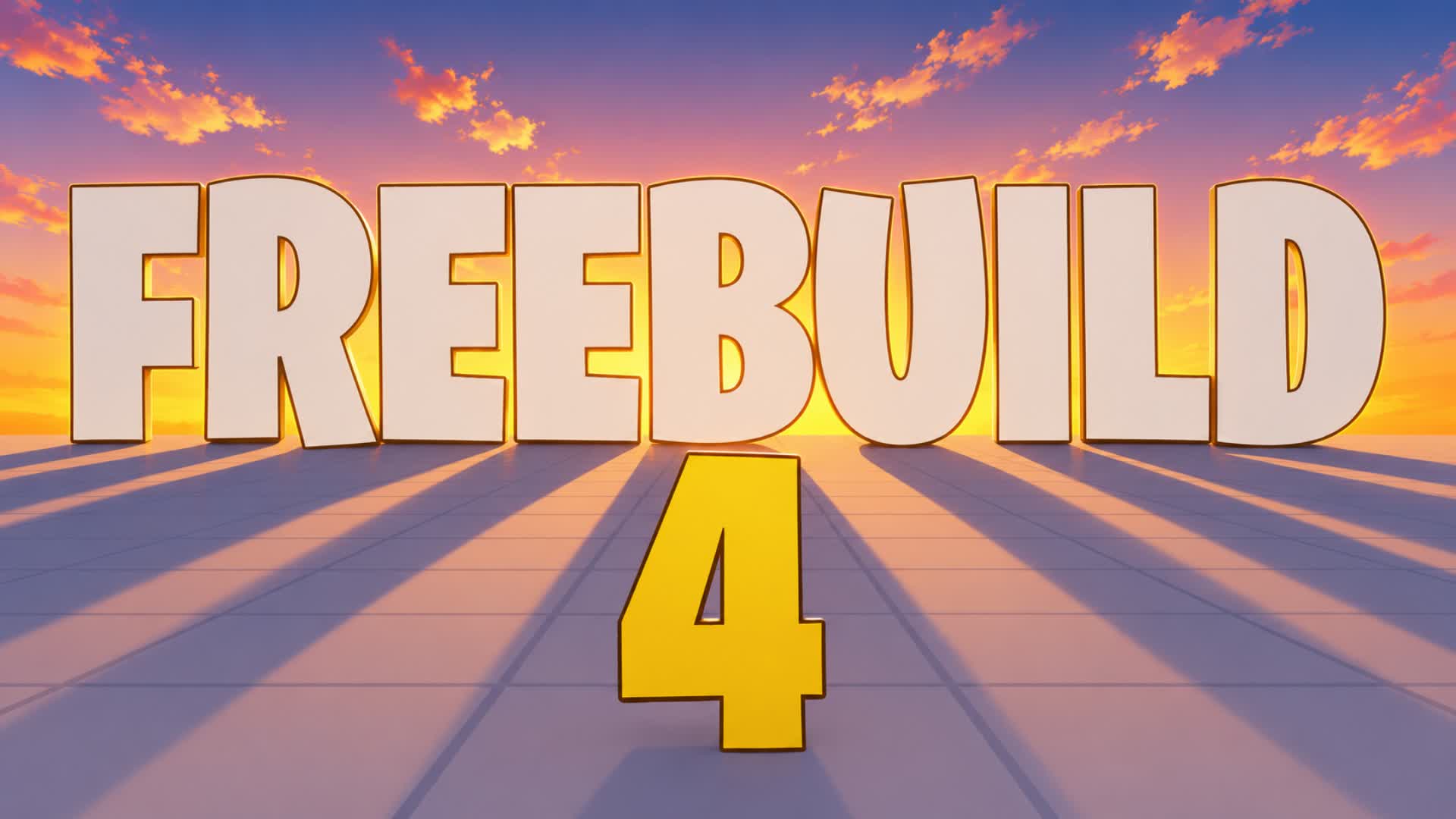 FREEBUILD 4 WARM UP โ Fortnite Creative map