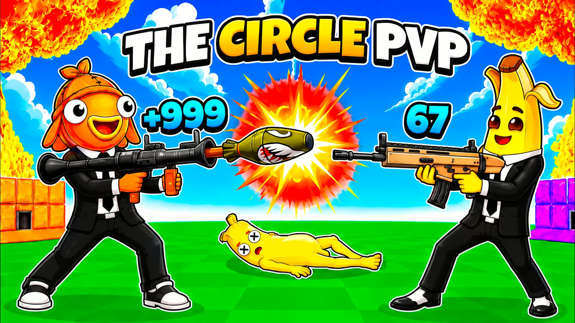 THE CIRCLE PVP - FREE FOR ALL — Fortnite Creative map