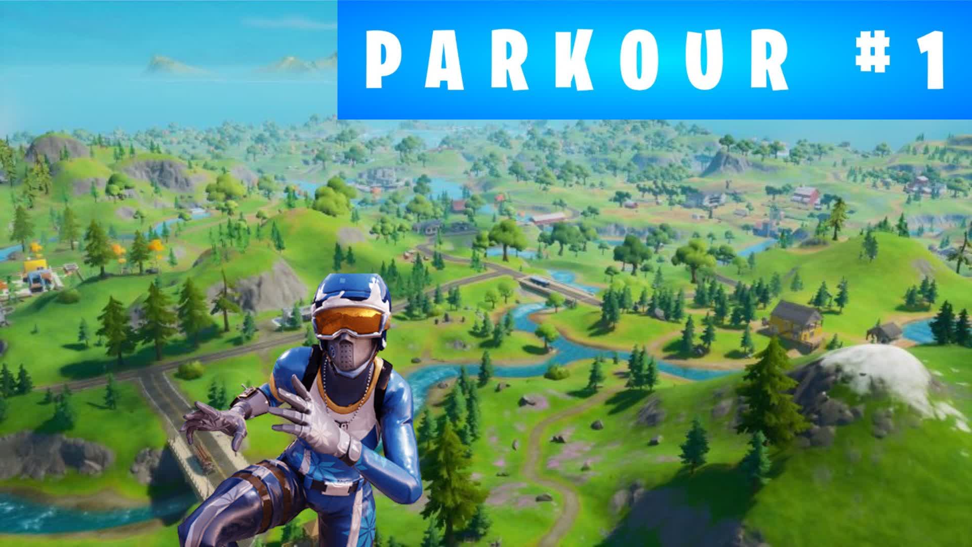 Parcours #1 / Parkour #1 — Fortnite Creative map