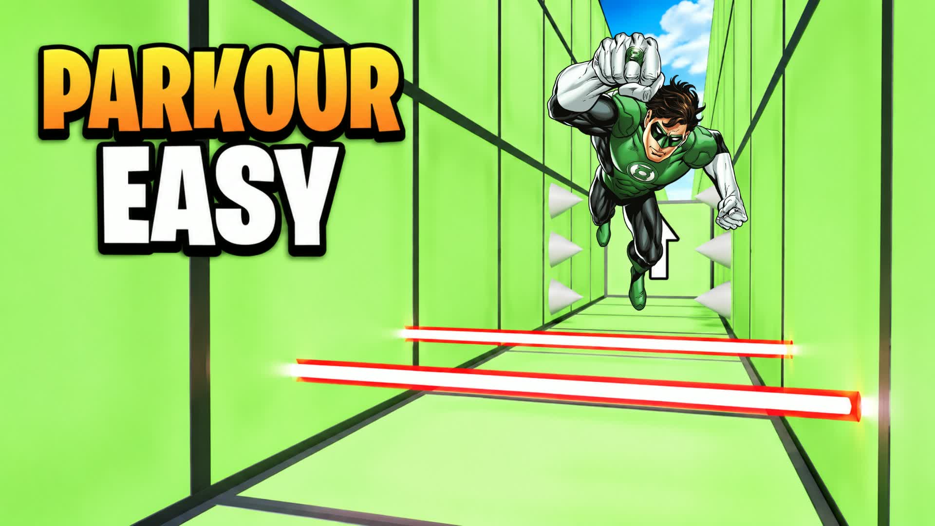 Parkour Easy — Fortnite Creative map
