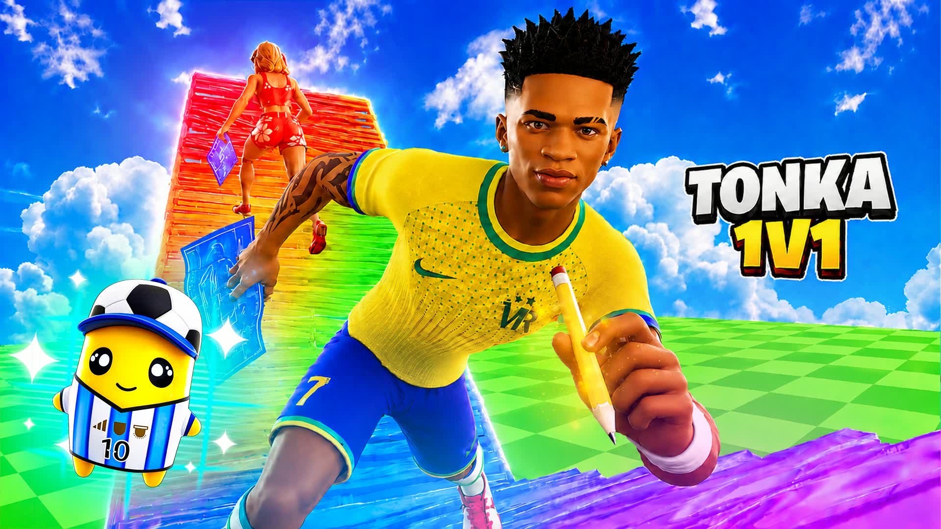 TONKA 1V1 BUILDFIGHTS🍀 — Fortnite Creative map