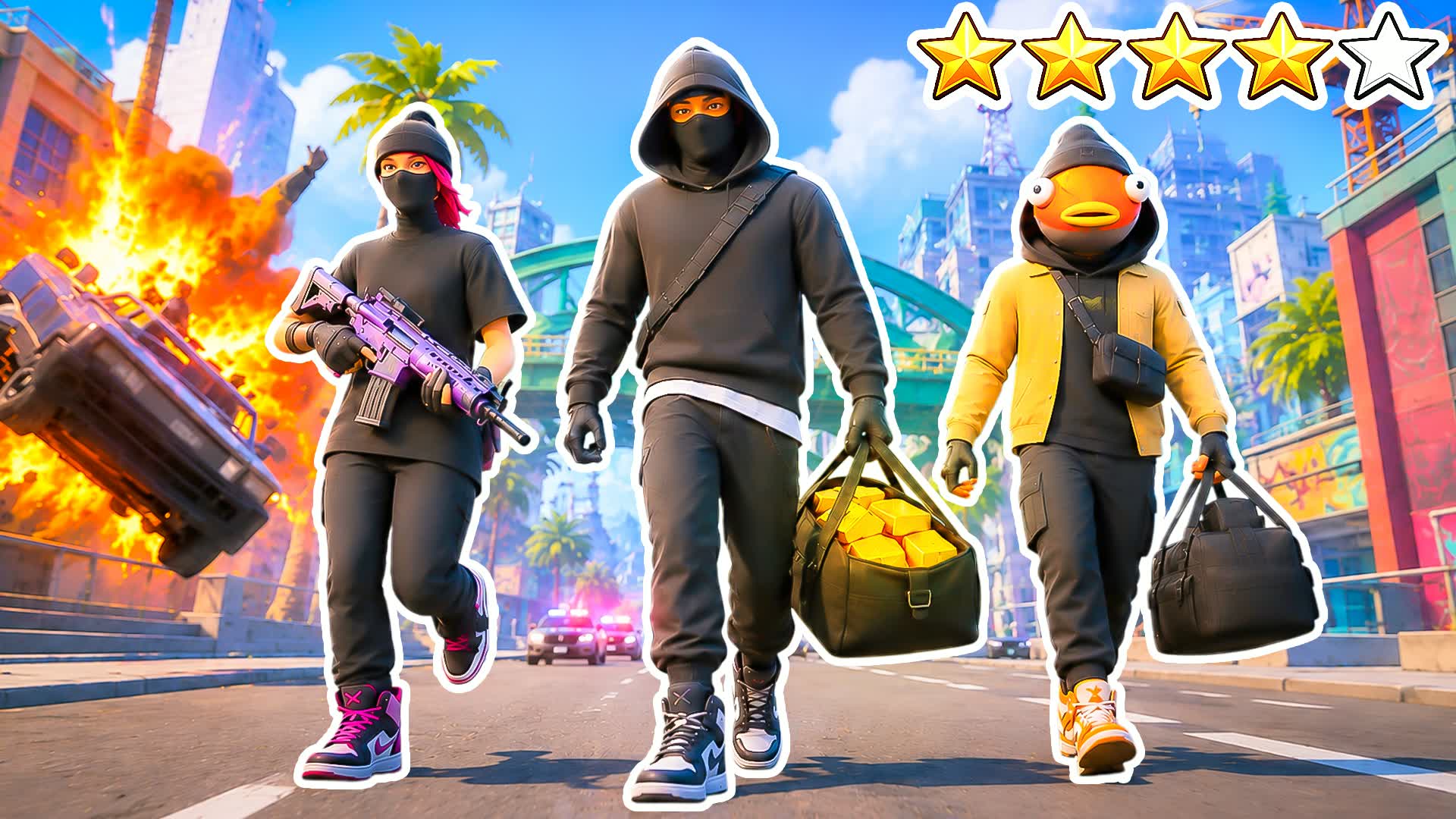 GRAND CASH CITY — Fortnite Creative map