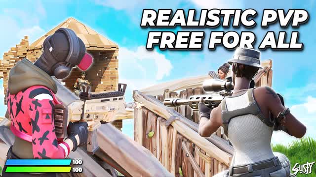 REALISTIC FREE FOR ALL β Fortnite Creative map